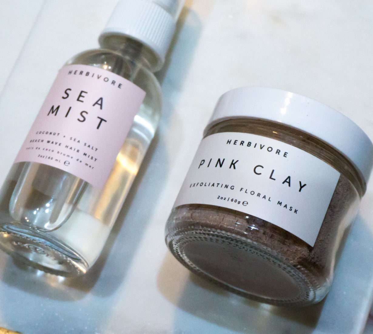 Herbivore Botanicals Sea Mist and Pink Clay Mask Review The Purist Life