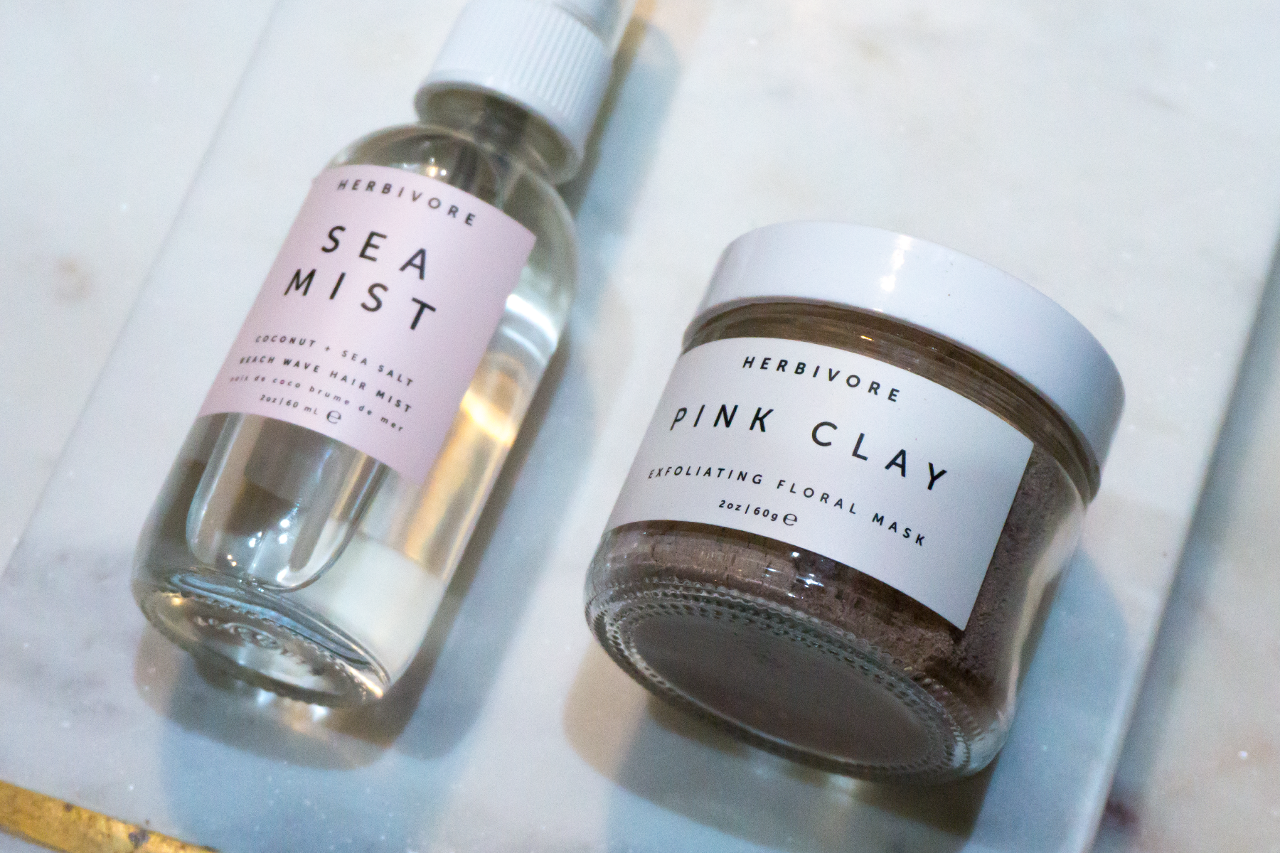 Herbivore Botanicals Sea Mist and Pink Clay Mask Review