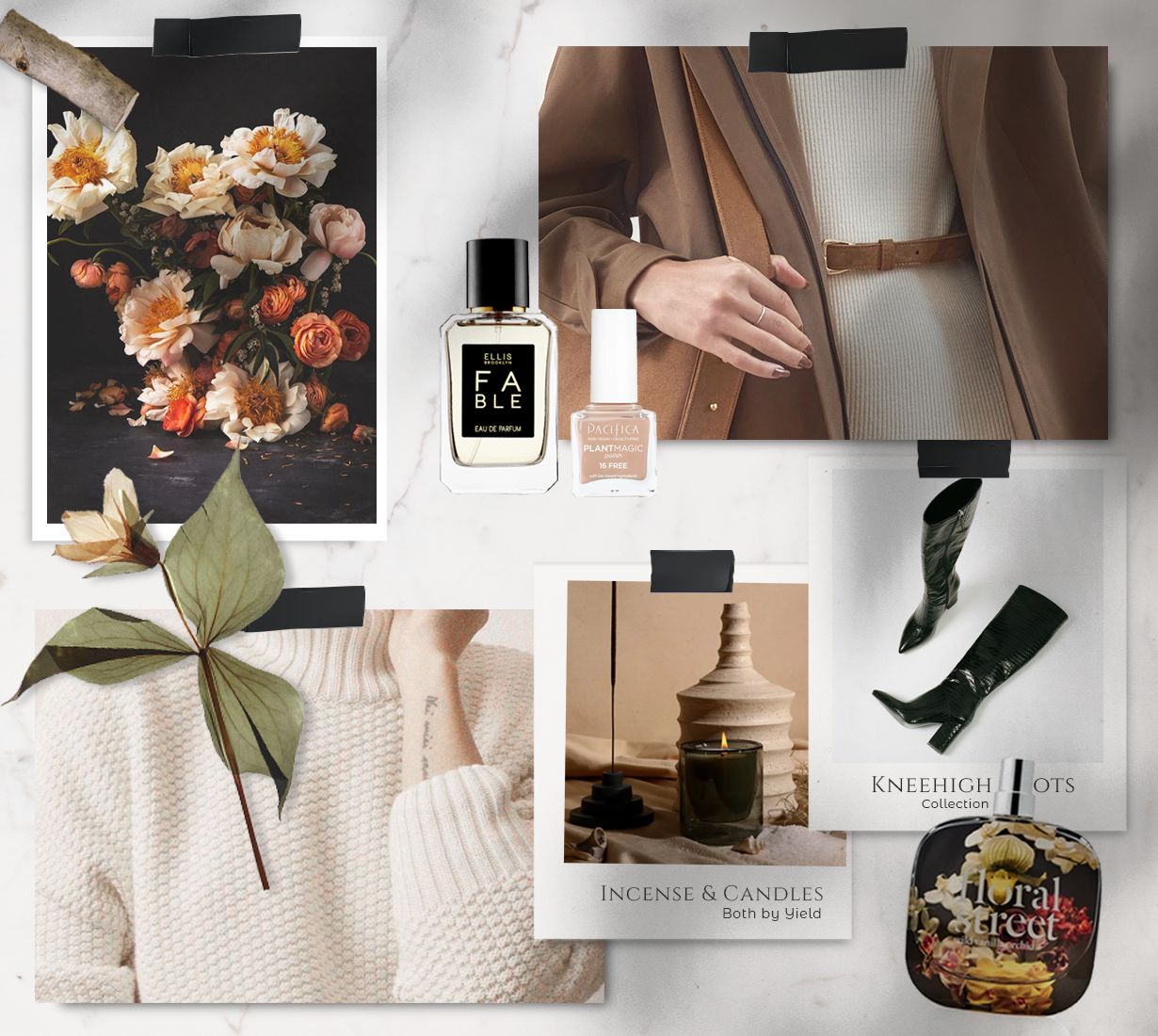 Autumn Moodboard: Chic, Hygge, Vegan, and Moody